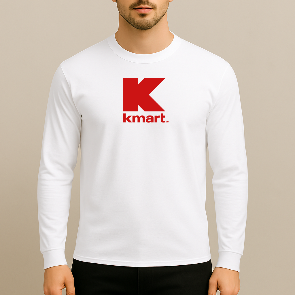 Men's Kmart Logo Long Sleeve T-Shirt