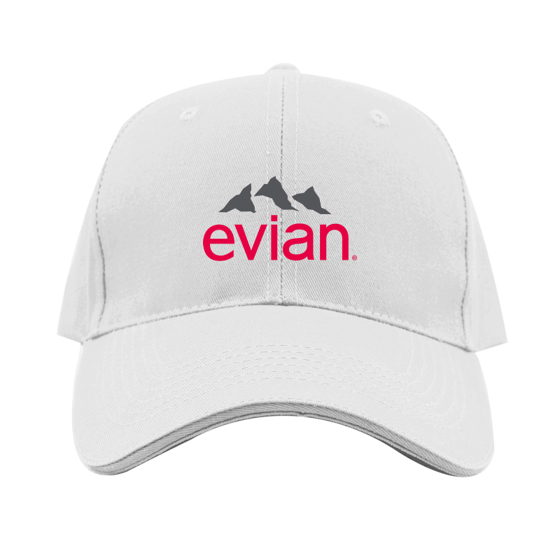 Evian Logo Dad Baseball Cap Hat