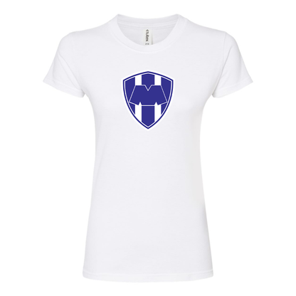 Women's Monterrey FC Round Neck T-Shirt