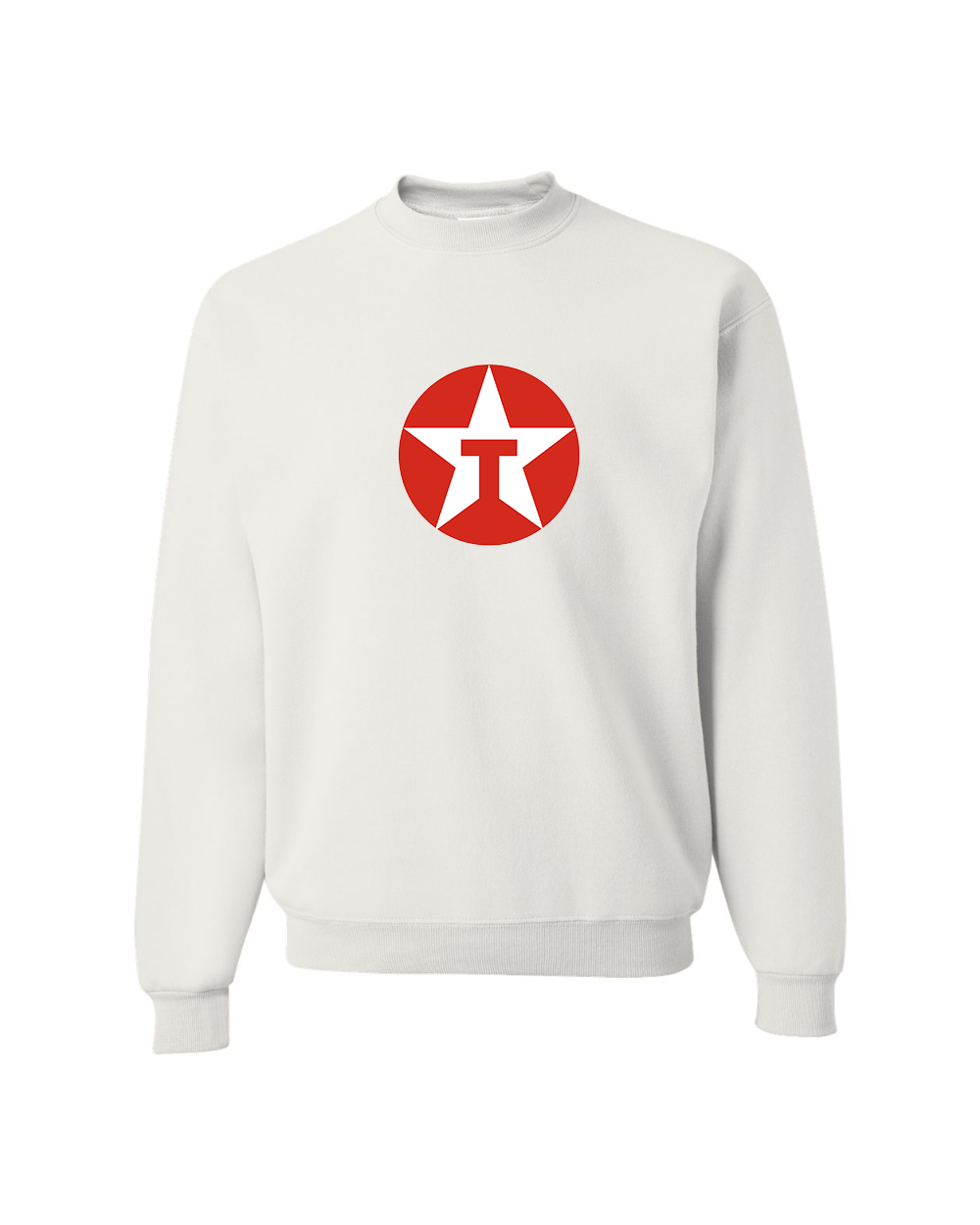Men's Texaco Logo  JERZEES NuBlend Crewneck Sweatshirt