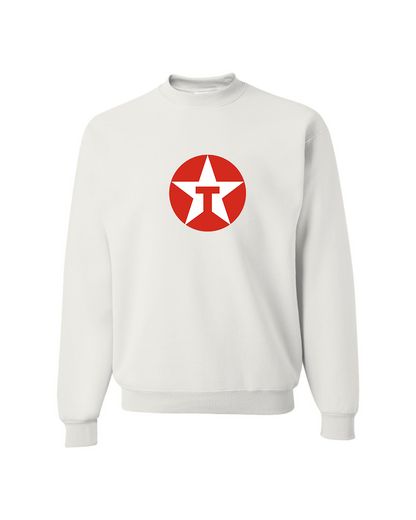 Men's Texaco Logo  JERZEES NuBlend Crewneck Sweatshirt