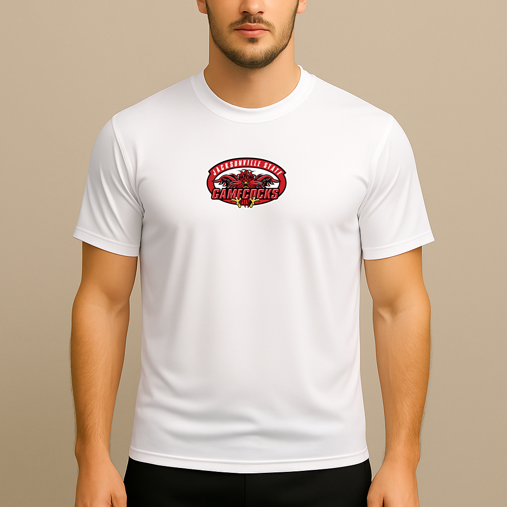 Men's Jacksonville State Gamecocks Logo Polyester T-Shirt