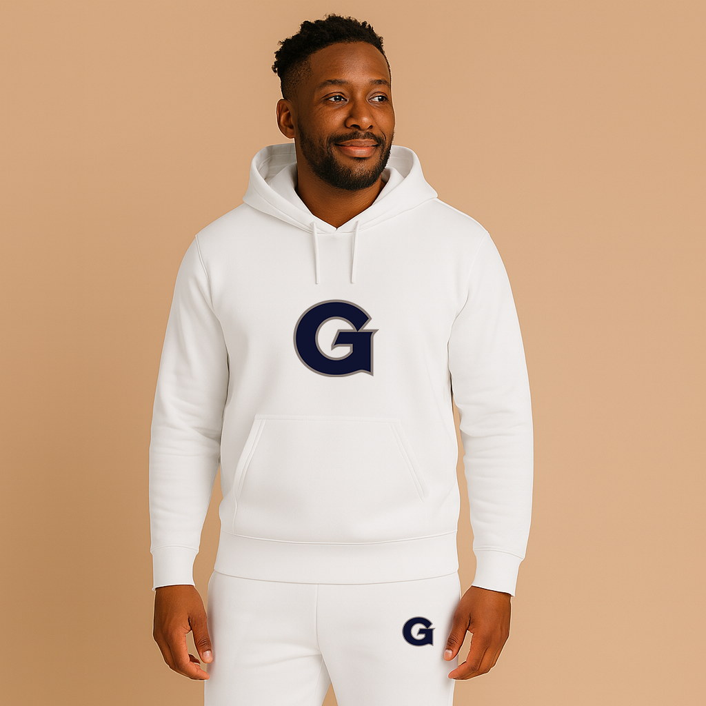 Men's Georgetown Hoyas Logo Hoodie Joggers Set