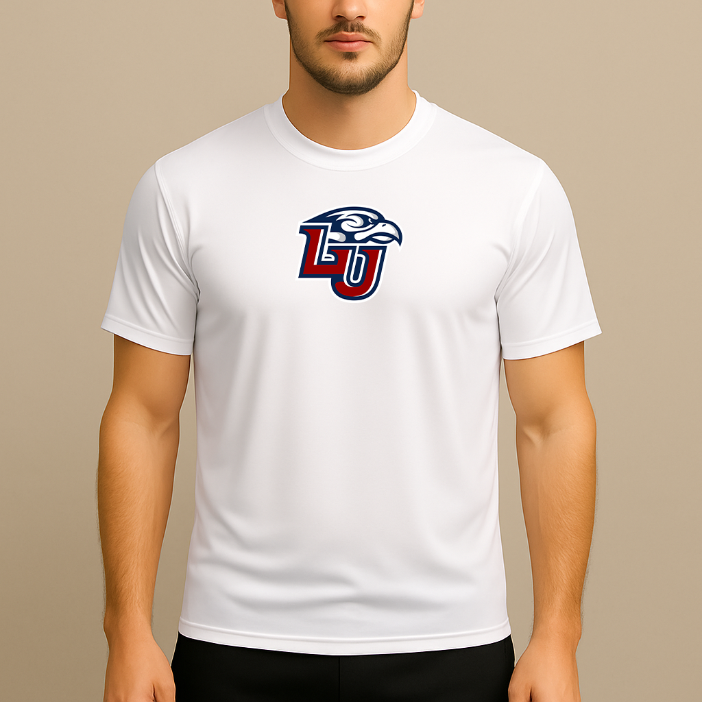 Men's Liberty Flames Logo Polyester T-Shirt