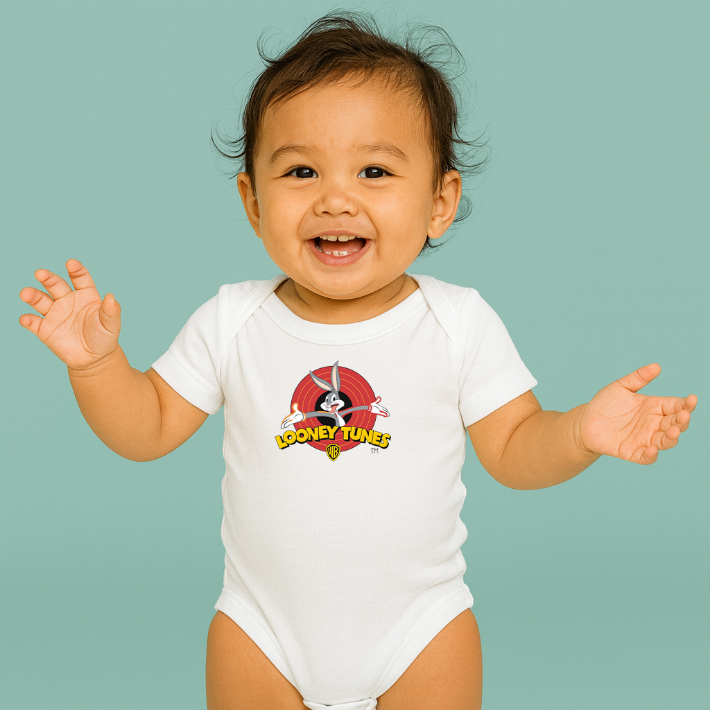 Looney Tunes Warner Brothers Cartoon Baby Romper Onesie