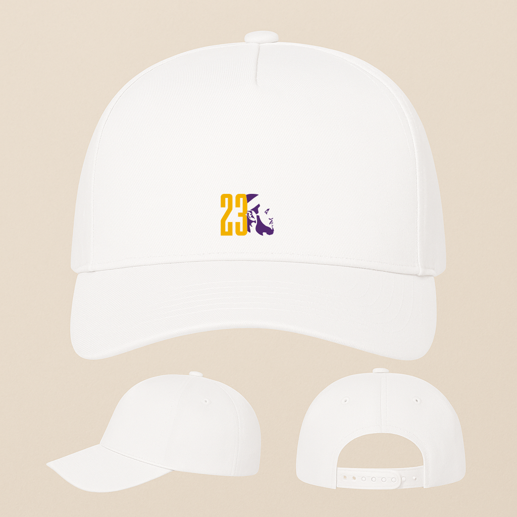 Lebron James 23 Sports Five Panel Twill Snapback Cap