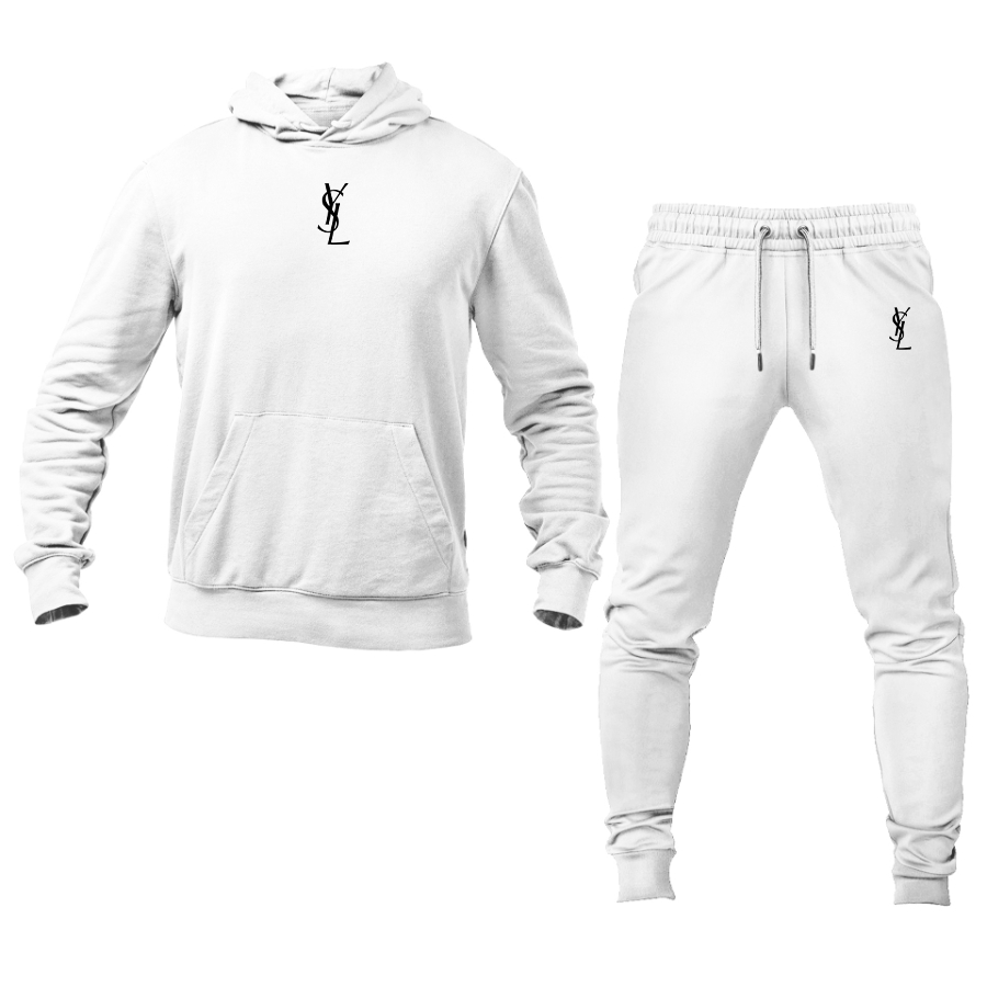 Men's YSL logo Hoodie Joggers Set