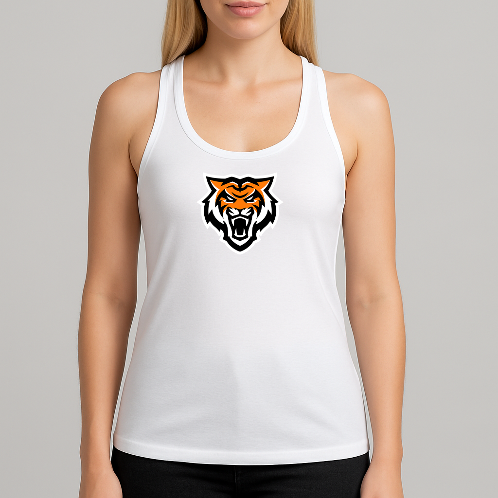 Women's Idaho State Bengals Logo Next Level Ideal Racerback Tank