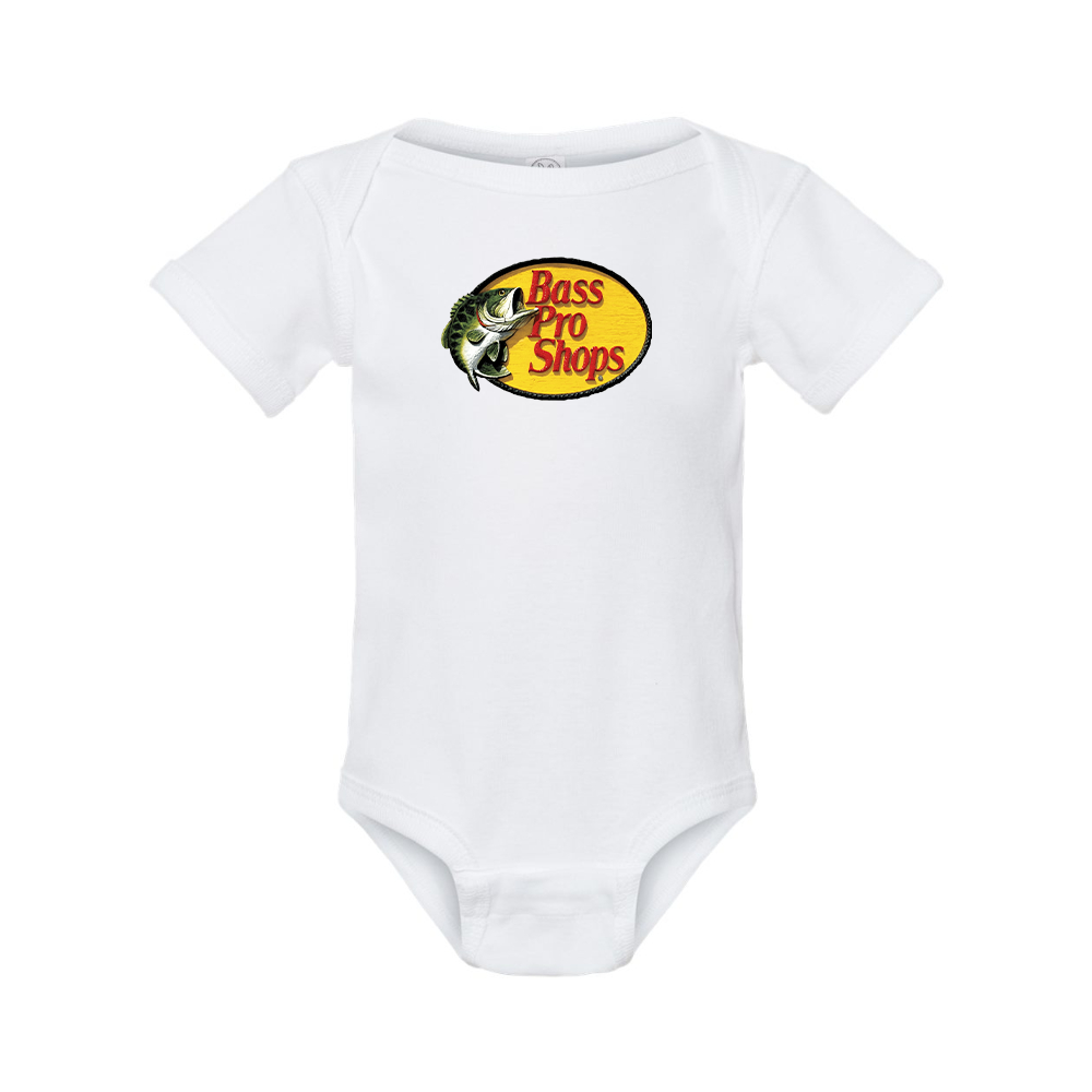 Bass Pro Shops Logo Rabbit Skins Infant Baby Rib Bodysuit