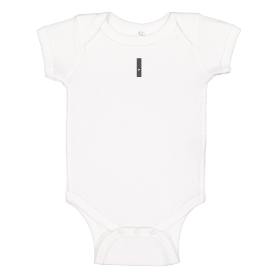 Five Logo Baby Romper Onesie