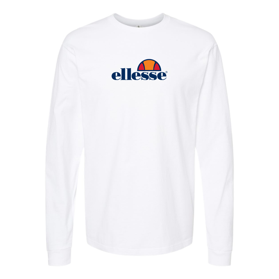 Men's Ellesse Logo Long Sleeve T-Shirt