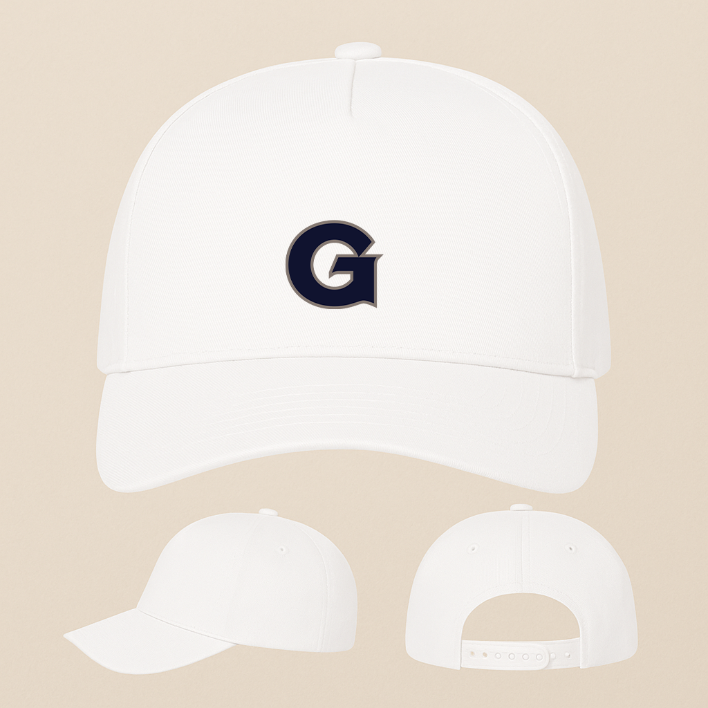 George Georgetown Hoyas Logo Five Panel Twill Snapback Cap