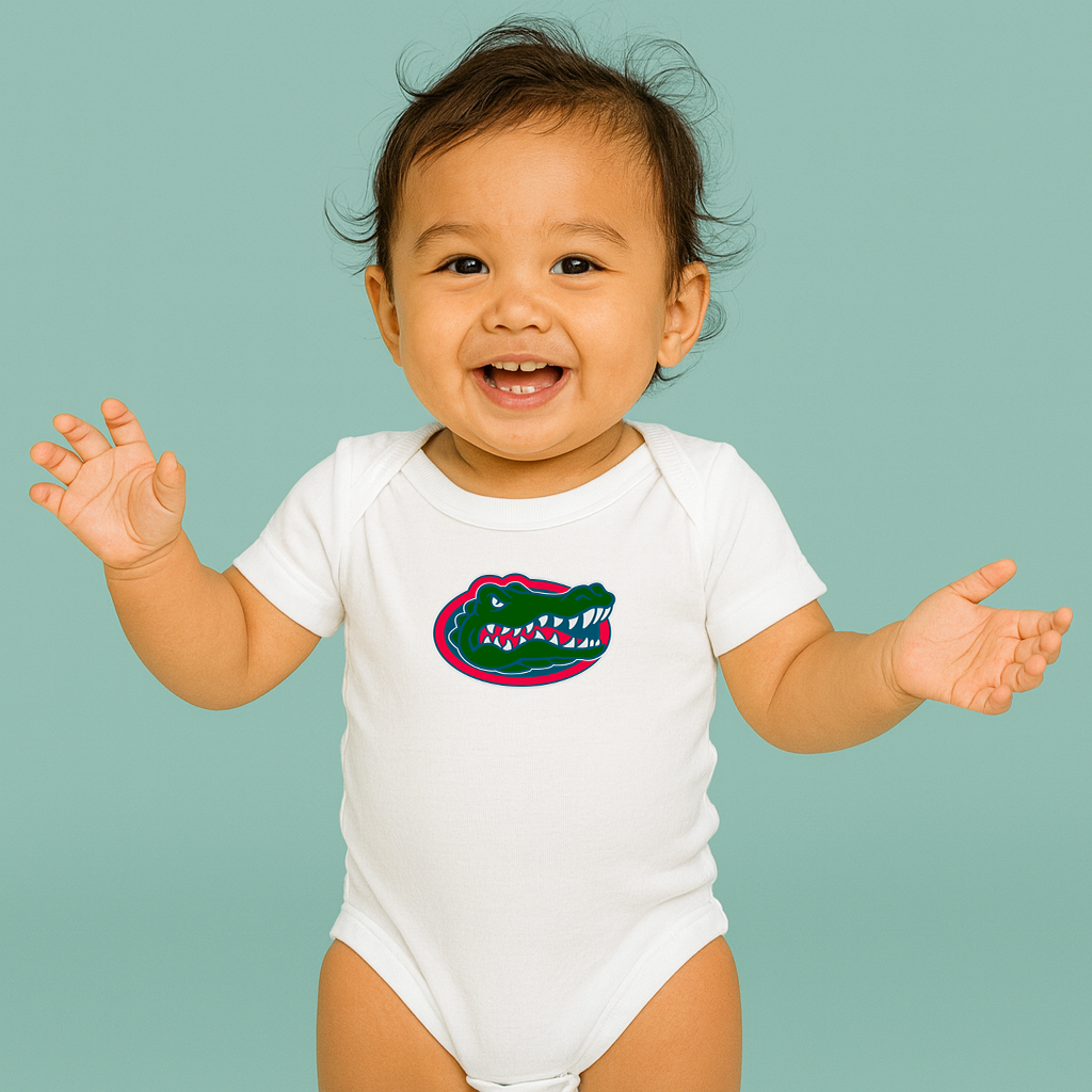 Florida Gators Logo Baby Romper Onesie