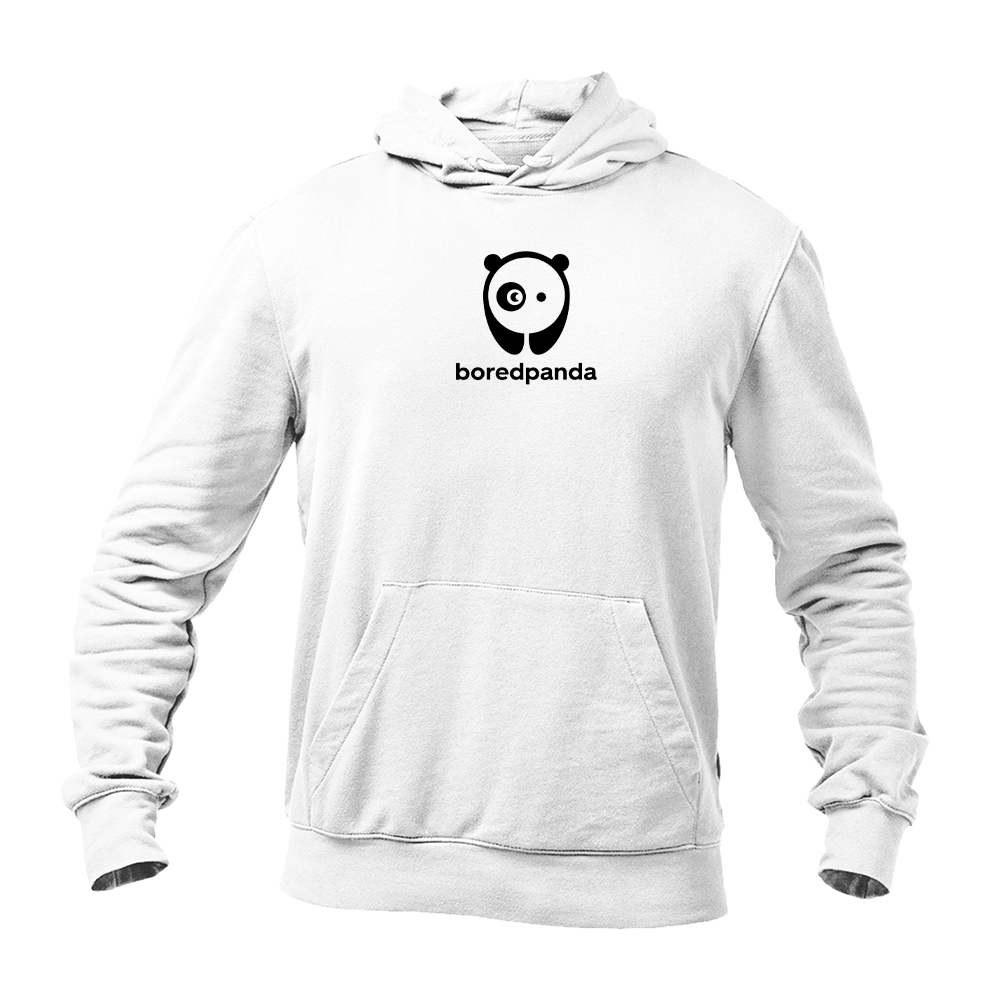 Men's Bored Panda Logo Pullover Hoodie