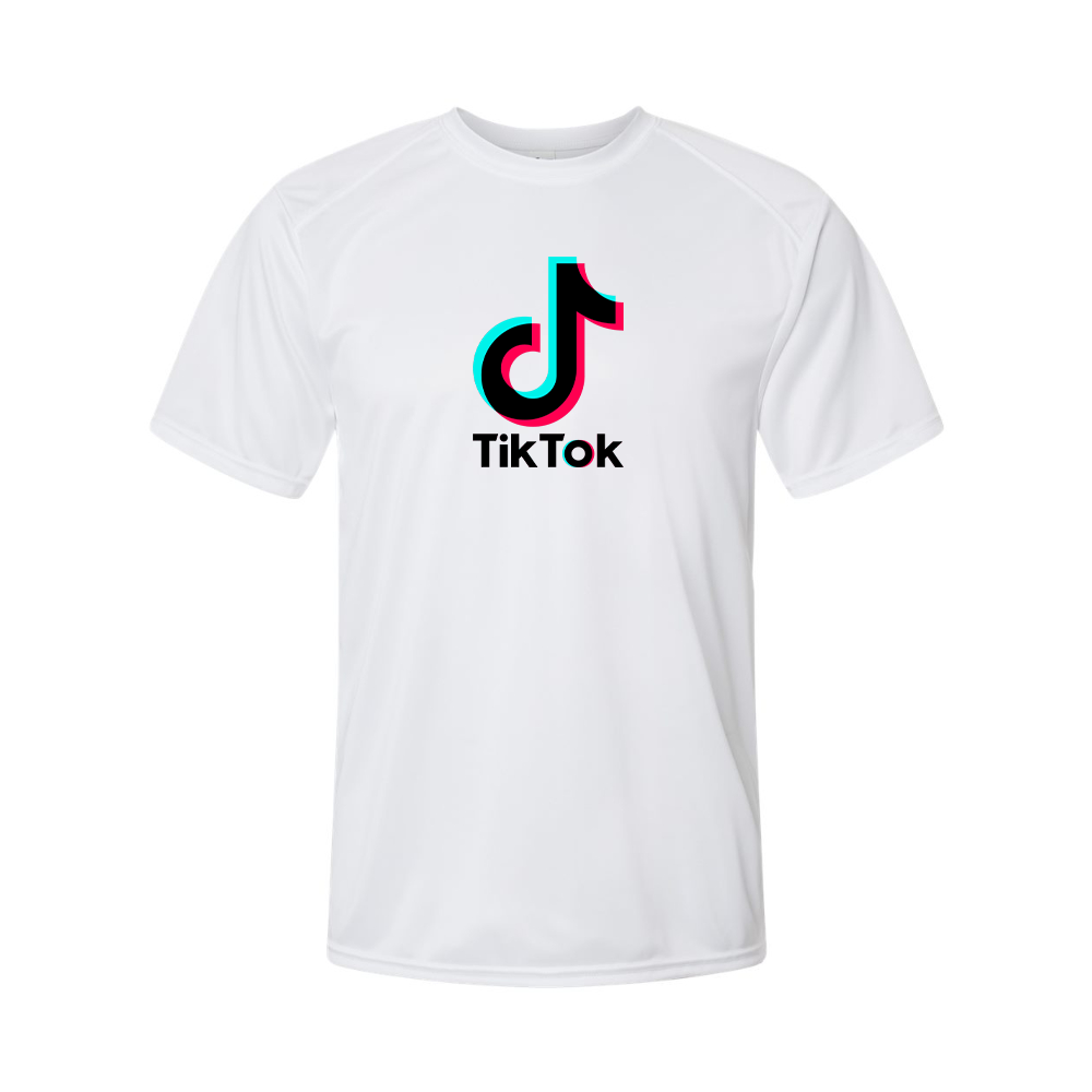 Men's TikTok Social Polyester T-Shirt