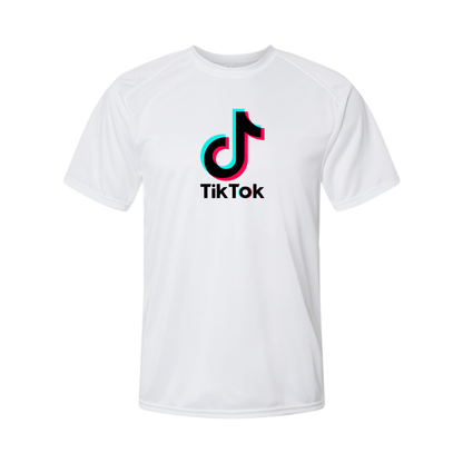 Men's TikTok Social Polyester T-Shirt