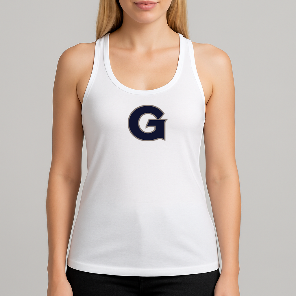 Women's Georgetown Hoyas Logo Next Level Ideal Racerback Tank