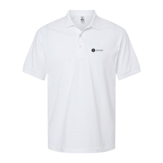 Men's Saab Logo Dry Blend Polo