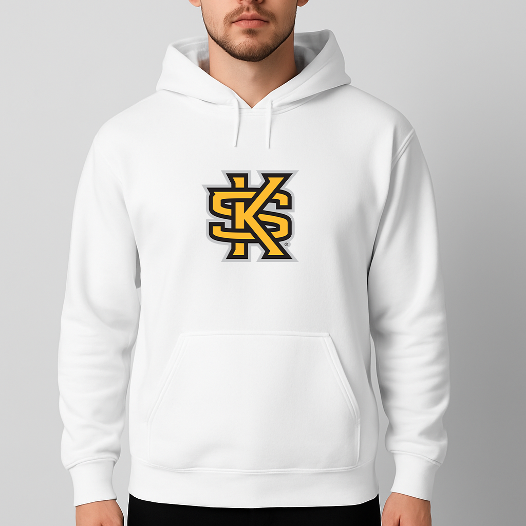 Men's Kennesaw State Owls Logo Pullover Hoodie