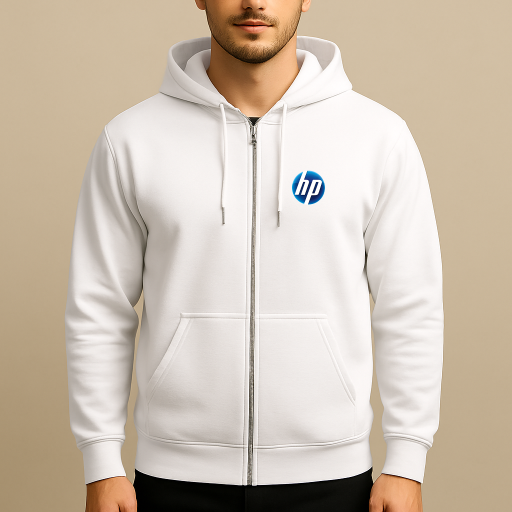 Men's HP Logo Zipper Hoodie