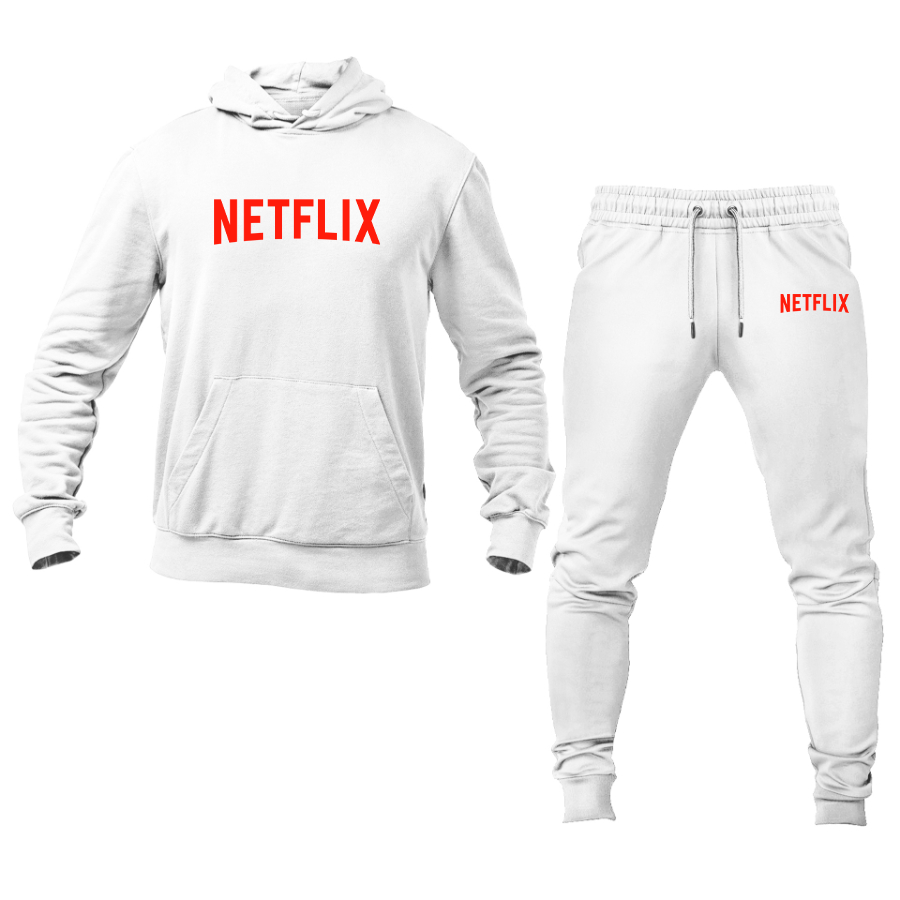 Men's Netflix Movie Show Hoodie Joggers Set