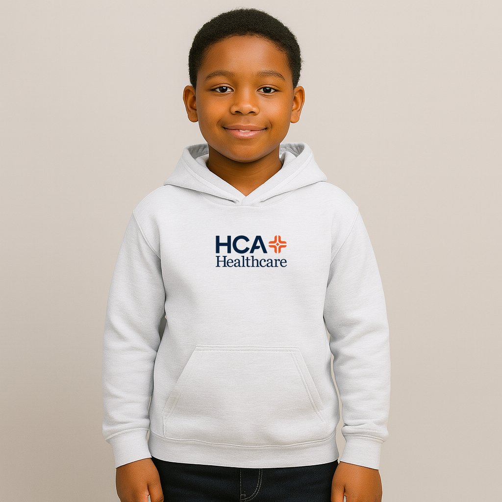 Youth HCA Healthcare Logo Pullover Hoodie