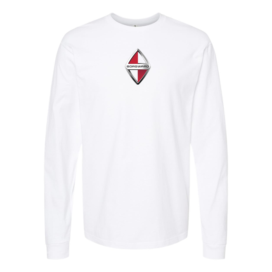 Youth Borgward Logo Cotton Long Sleeve T-Shirt
