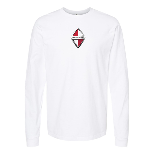 Youth Borgward Logo Cotton Long Sleeve T-Shirt