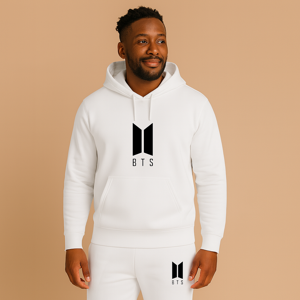 Men's BTS Music Hoodie Joggers Set
