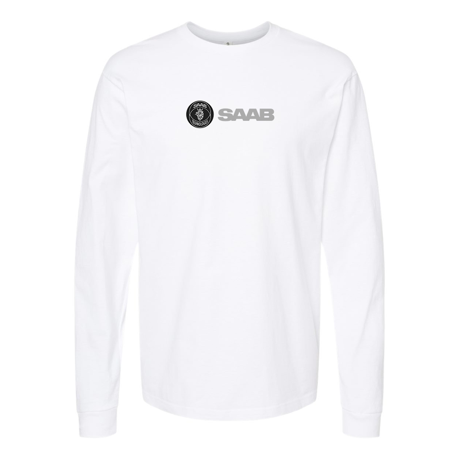 Men's Saab Logo Long Sleeve T-Shirt