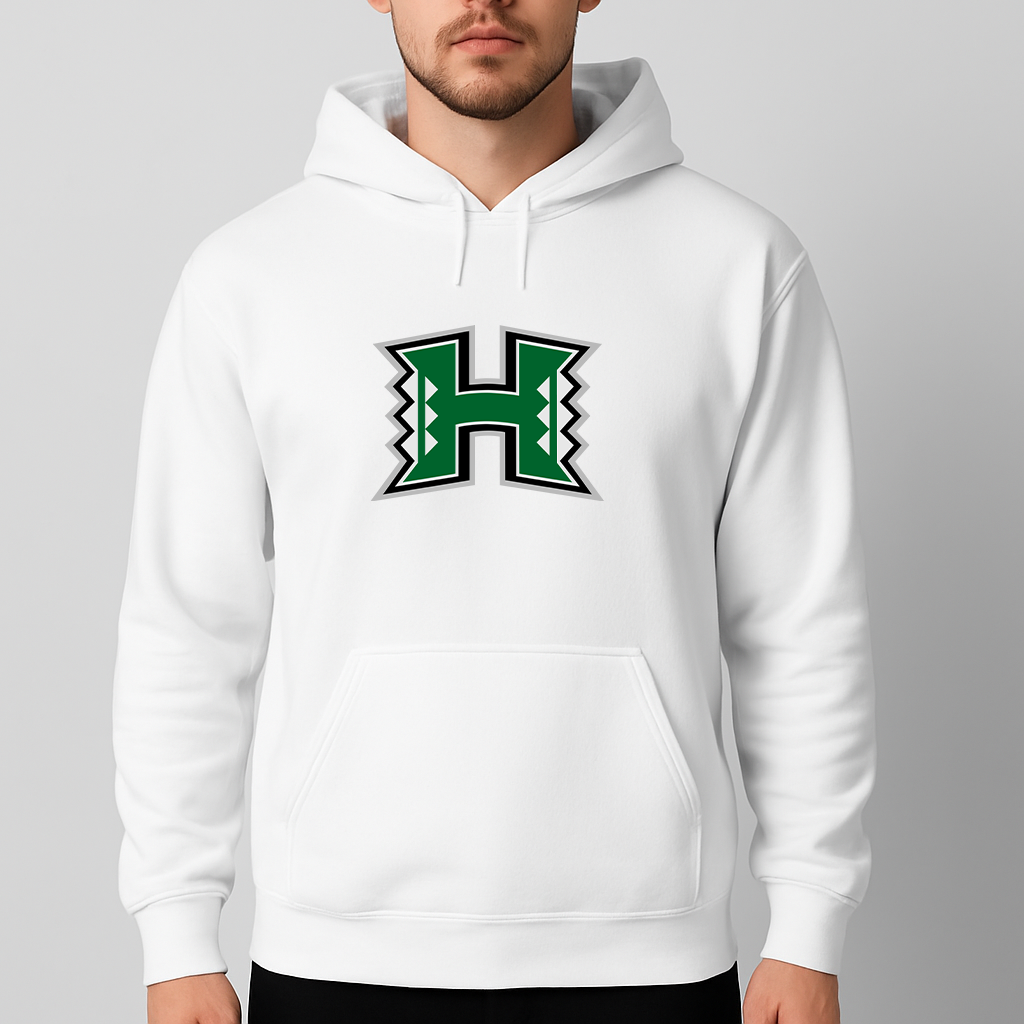 Men's Hawaii Warriors Logo Pullover Hoodie