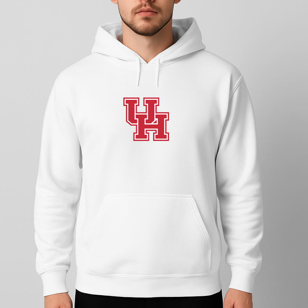 Men's Houston Cougars Logo Pullover Hoodie