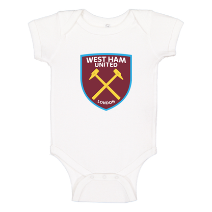 West Ham United FC Baby Romper Onesie