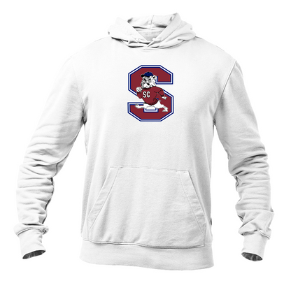Men's South Carolina State Bulldogs Logo Gildan  Heavy Blend Hooded Sweatshirt