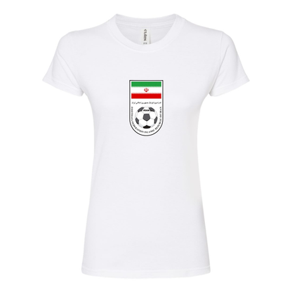 Women’s Iran National Soccer Team Round Neck T-Shirt