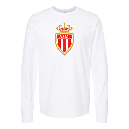 Men's AS Monaco FC Long Sleeve T-Shirt
