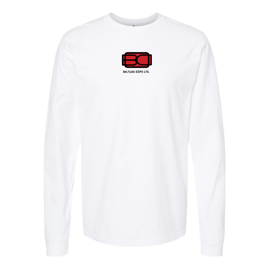 Youth Baltijas Dzips Logo Cotton Long Sleeve T-Shirt