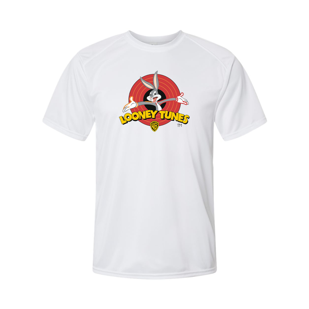 Men's Looney Tunes Warner Brothers Cartoon Polyester T-Shirt