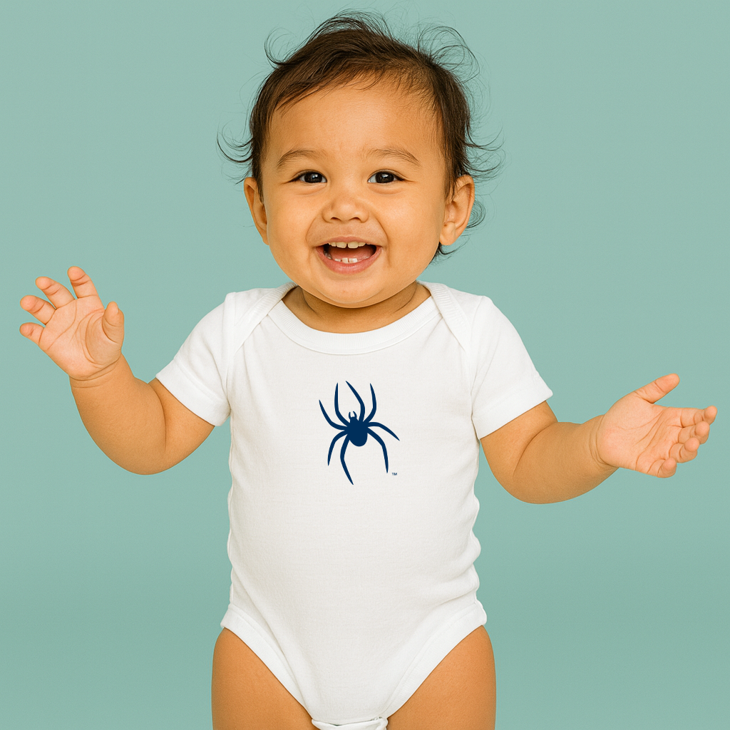 Richmond Spiders Logo Baby Romper Onesie
