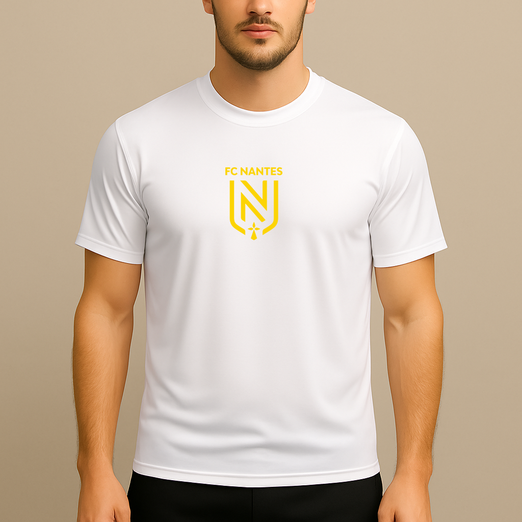 Men's FC Nantes Soccer Logo Polyester T-Shirt