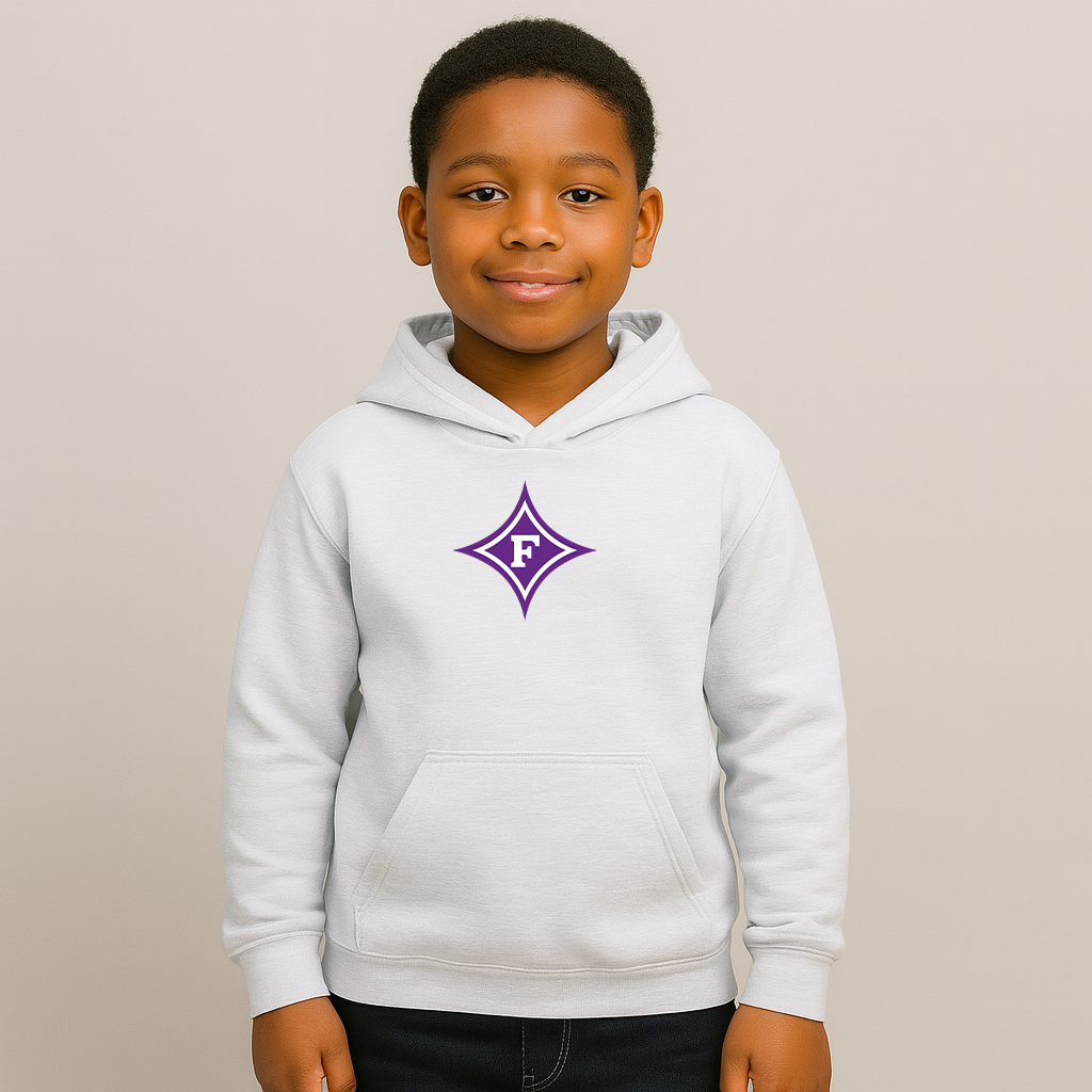 Youth Furman Paladins Logo Pullover Hoodie