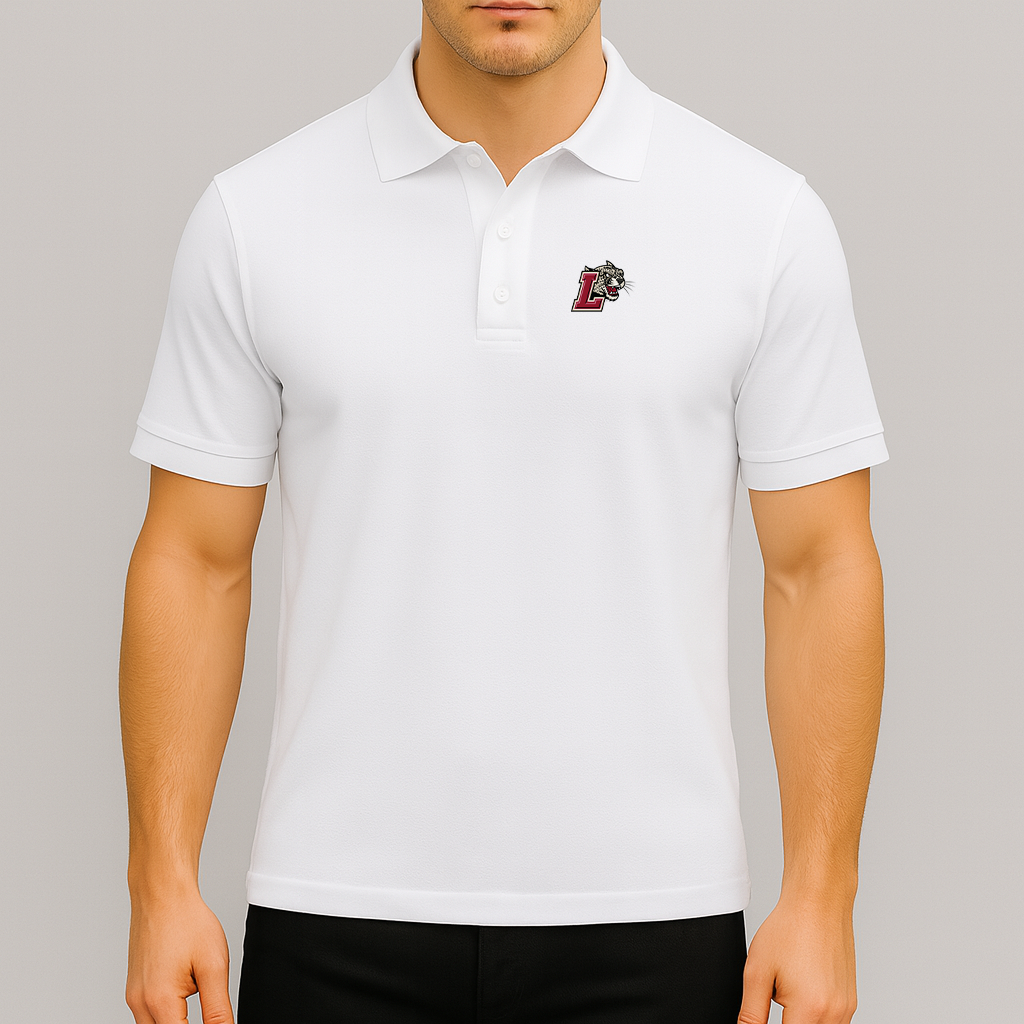 Men's Lafayette Leopards Logo Dry Blend Polo