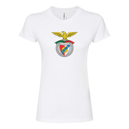 Women's SL Benfica FC Round Neck T-Shirt