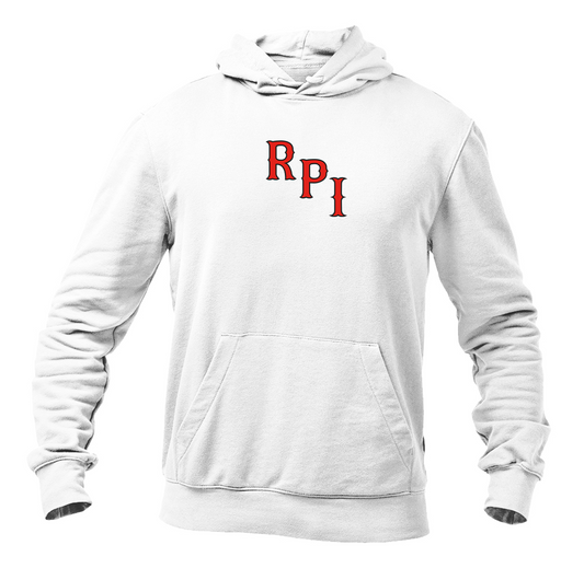 Men's RPI Engineers Logo Softstyle Midweight Hooded Sweatshirt