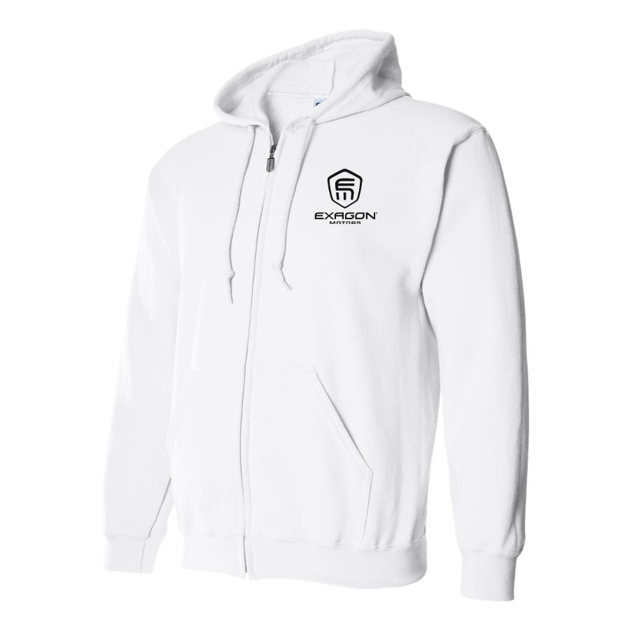 Men's Exagon Motors Logo Zipper Hoodie