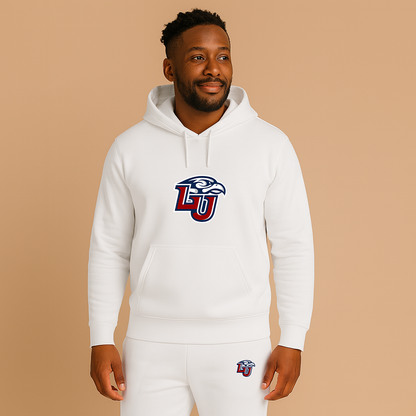 Men's Liberty Flames Logo Hoodie Joggers Set