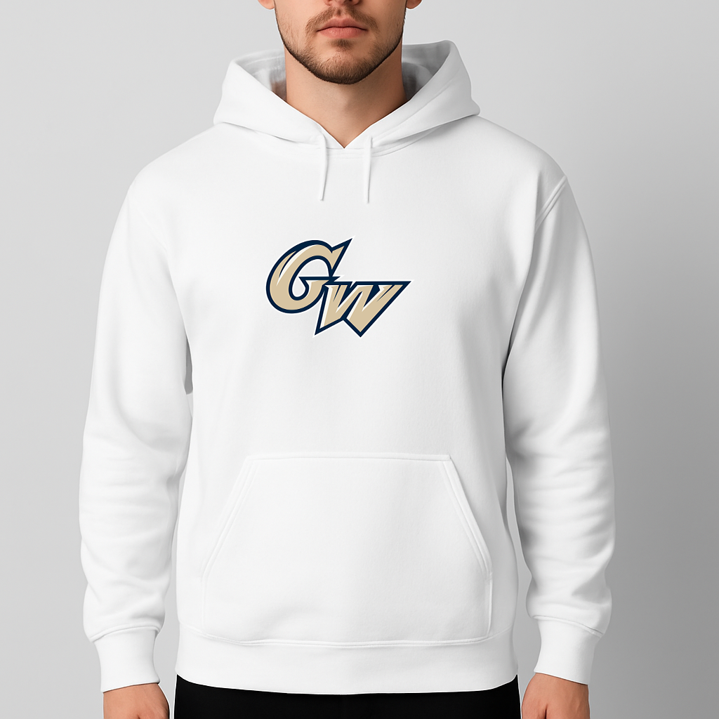 Men's  George Washington Colonials Logo Pullover Hoodie