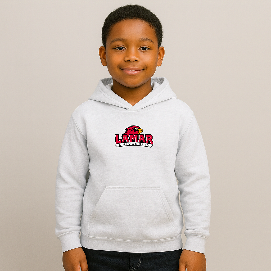 Youth Lamar Cardinals Logo Pullover Hoodie