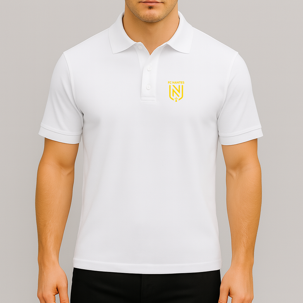 Men's FC Nantes Soccer Logo Dry Blend Polo