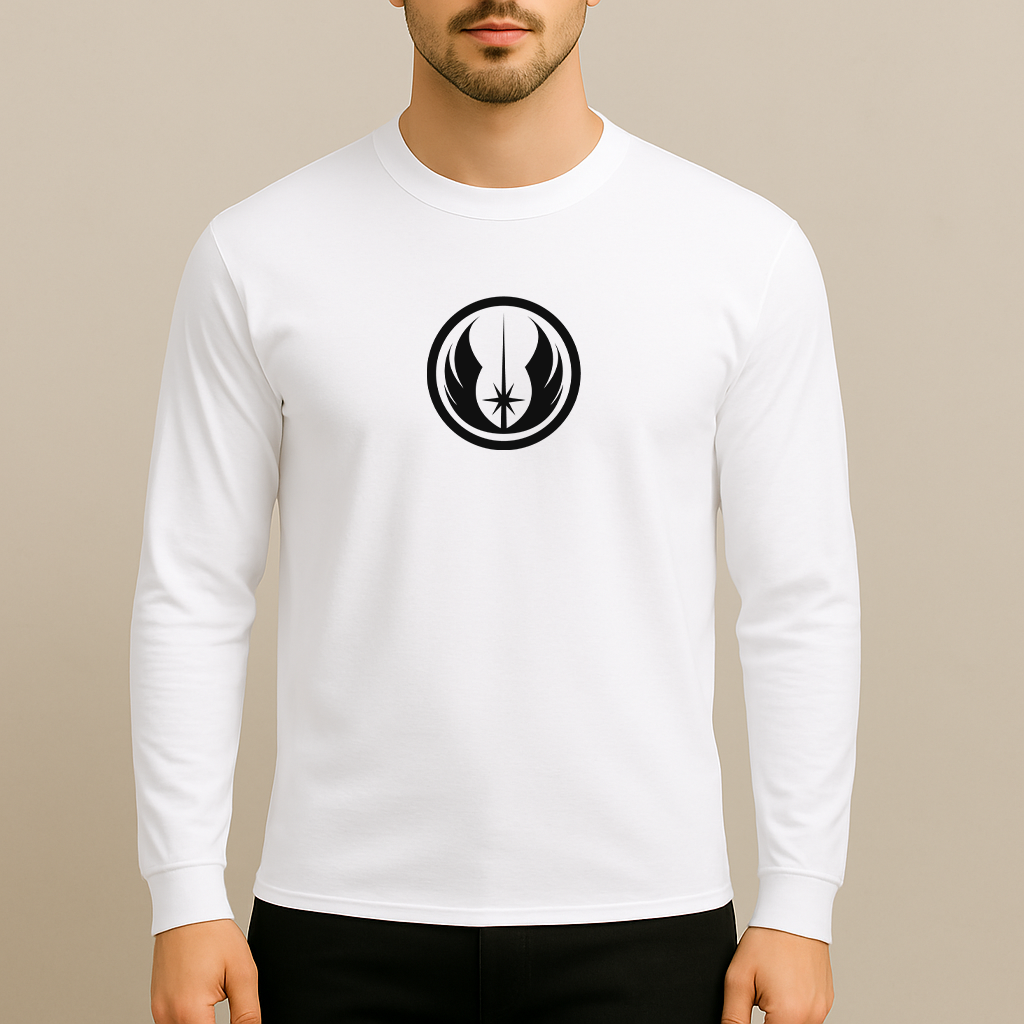 Men's Jedi Star Wars Movie Long Sleeve T-Shirt